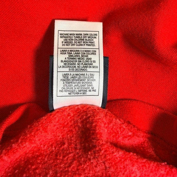 Vintage Pro Player Indiana Hoosiers Sweat Shirt Embroidered Crewneck Large Red - Picture 6 of 9